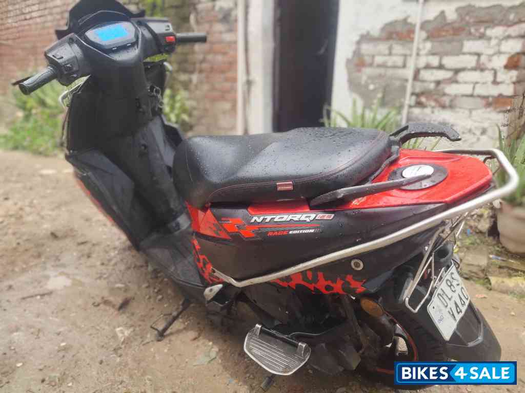 Red And Black TVS NTORQ 125 Race Edition
