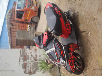 Red And Black TVS NTORQ 125 Race Edition