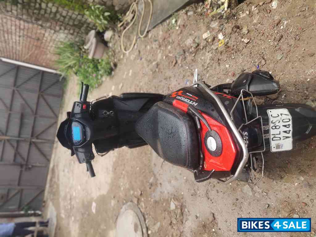 Red And Black TVS NTORQ 125 Race Edition