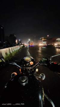 Black Royal Enfield Bullet Electra