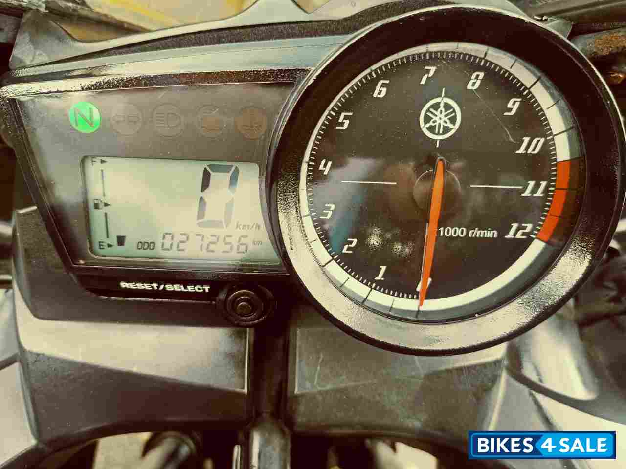 White And Blue Yamaha YZF R15 S