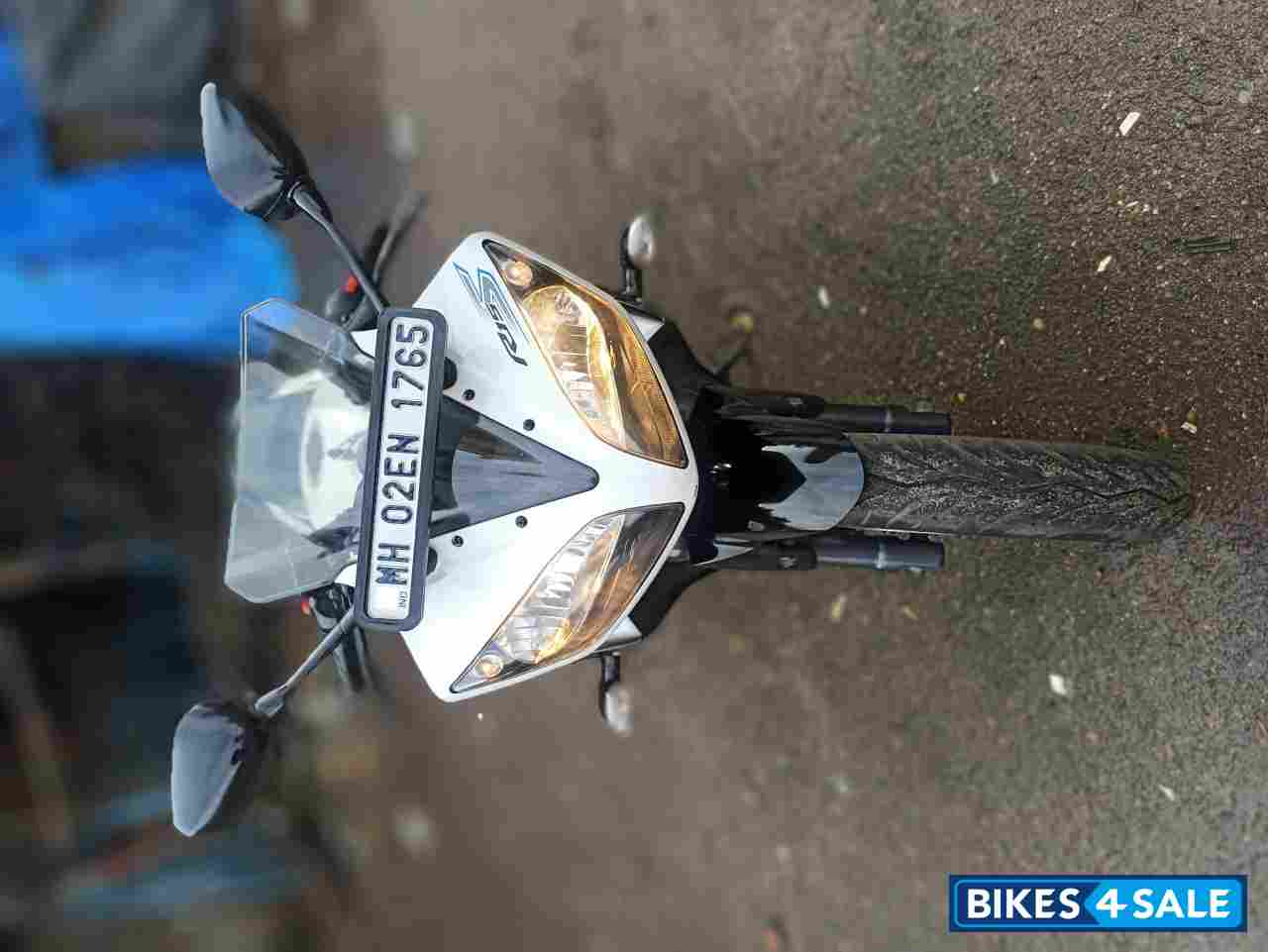 White And Blue Yamaha YZF R15 S