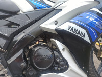 White And Blue Yamaha YZF R15 S