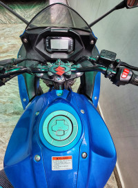 Blue Suzuki Gixxer SF Fi