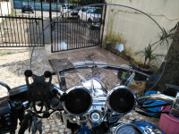 Electric Blue Harley Davidson Road King