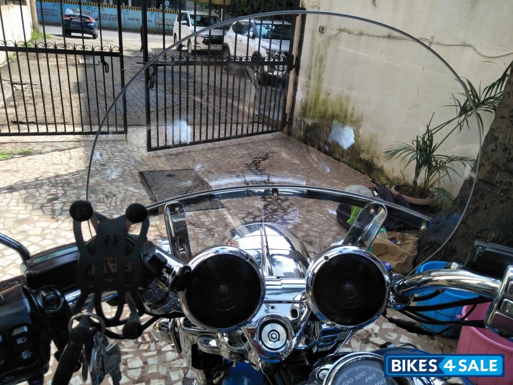 Electric Blue Harley Davidson Road King