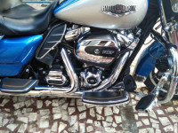 Electric Blue Harley Davidson Road King