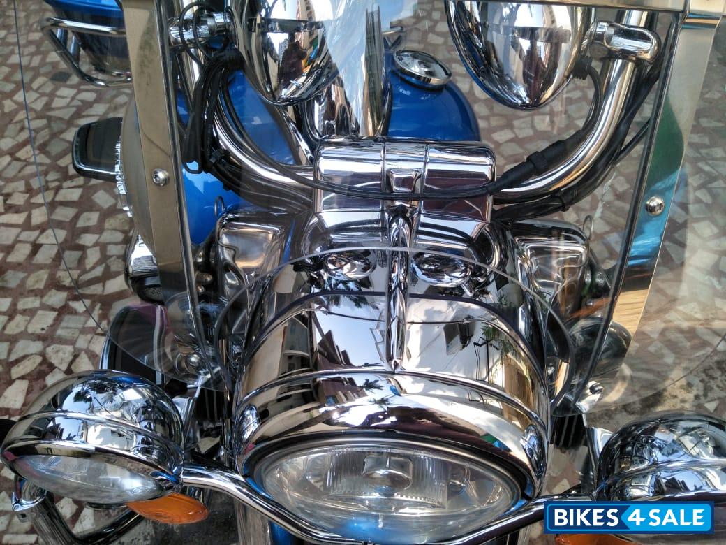 Electric Blue Harley Davidson Road King