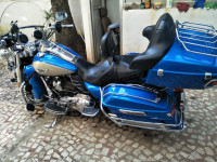 Electric Blue Harley Davidson Road King