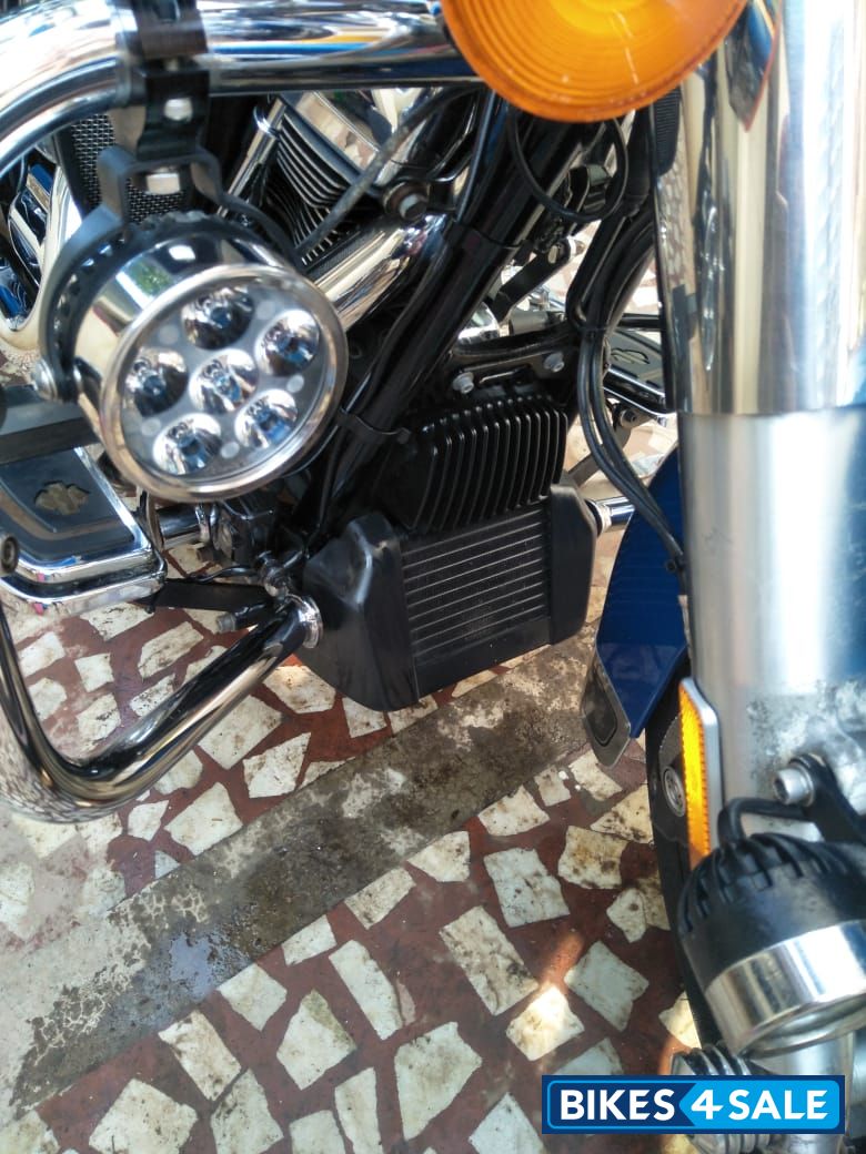 Electric Blue Harley Davidson Road King