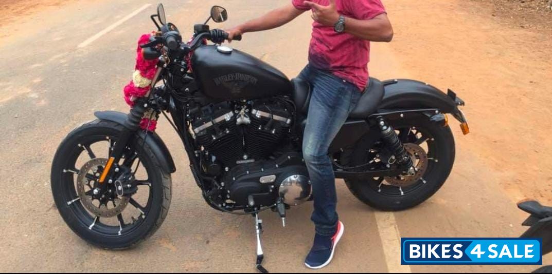 Matt Black Harley Davidson Iron 883