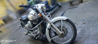 Silver Royal Enfield Classic 350
