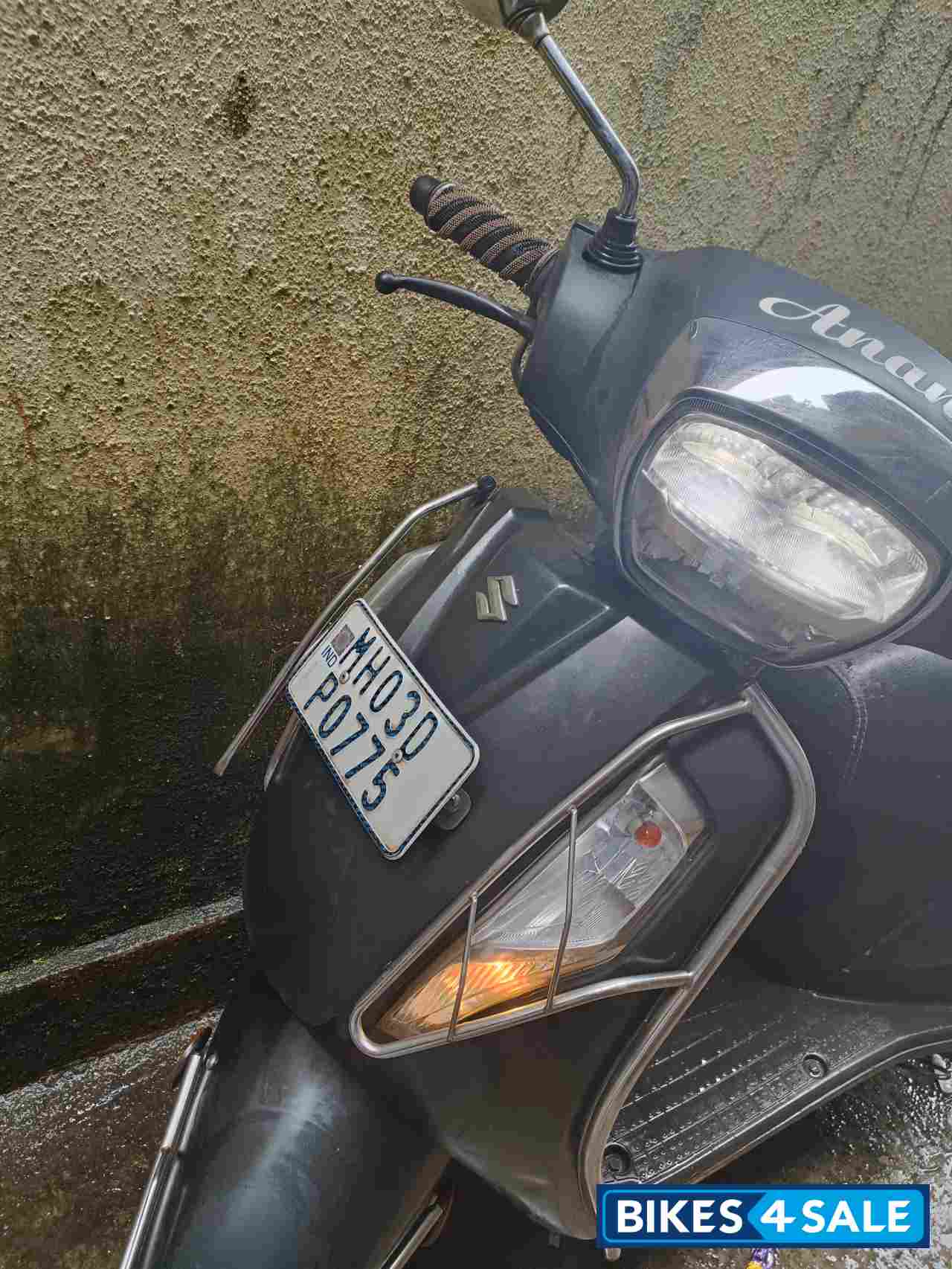 Matt Black Suzuki Access 125 Special Edition BS6