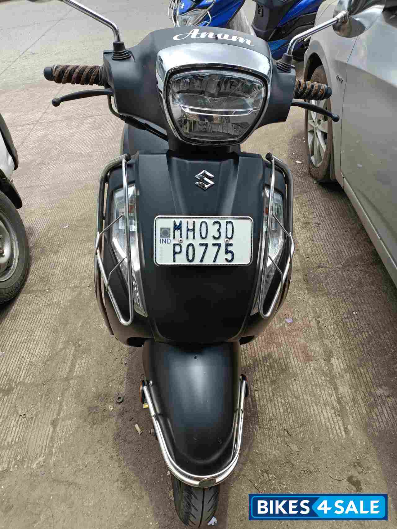 Matt Black Suzuki Access 125 Special Edition BS6