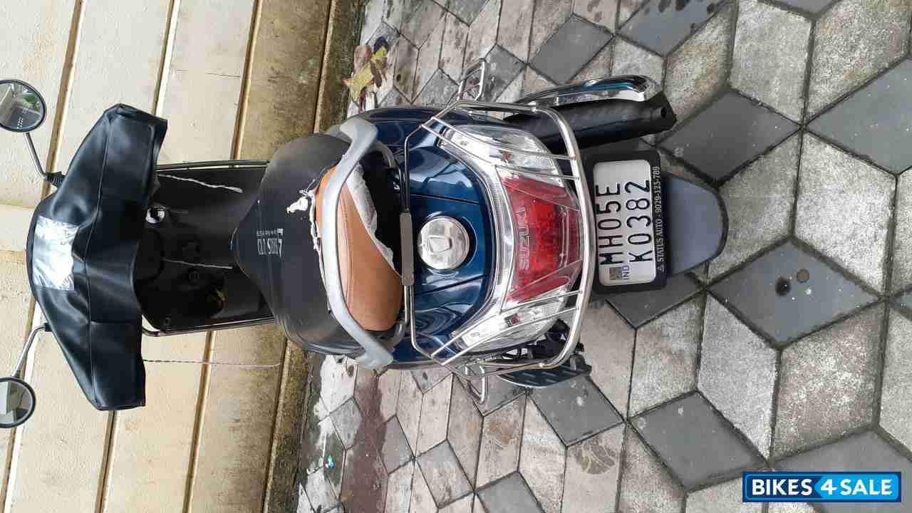 Greenish Blue Suzuki Access 125 Special Edition BS6