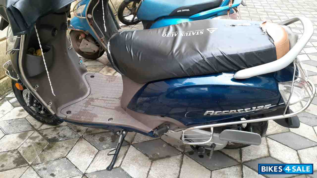 Greenish Blue Suzuki Access 125 Special Edition BS6