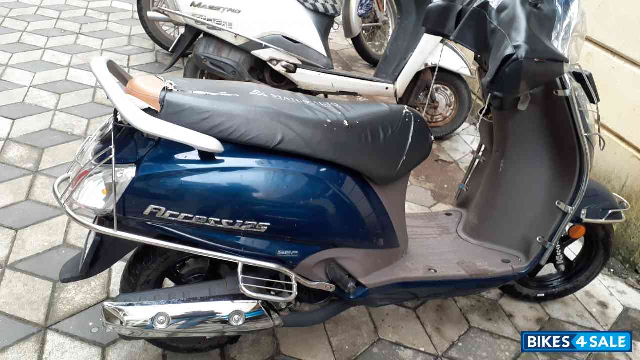 Greenish Blue Suzuki Access 125 Special Edition BS6