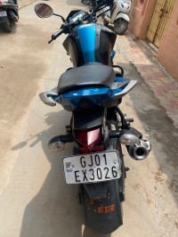 Blue Yamaha FZ-S FI V2