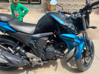 Blue Yamaha FZ-S FI V2