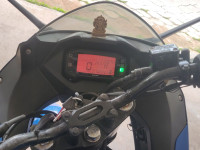 Blue Suzuki Gixxer SF