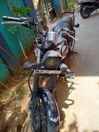 Black And Red Bajaj Avenger Street 220