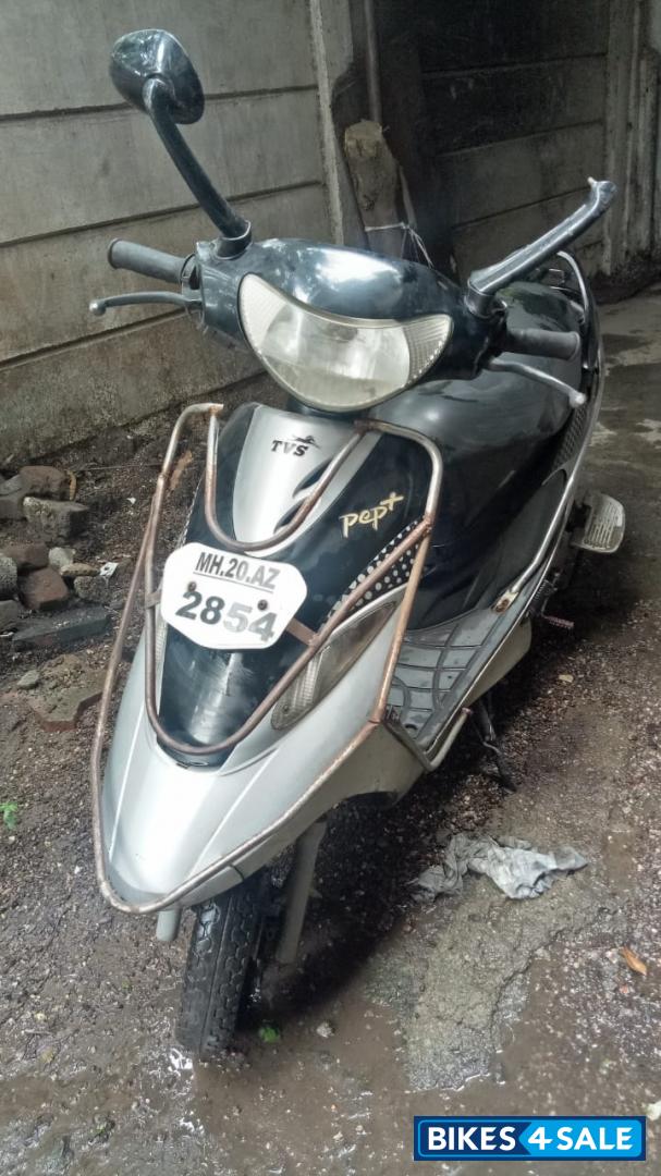 Black TVS Scooty Pep Plus