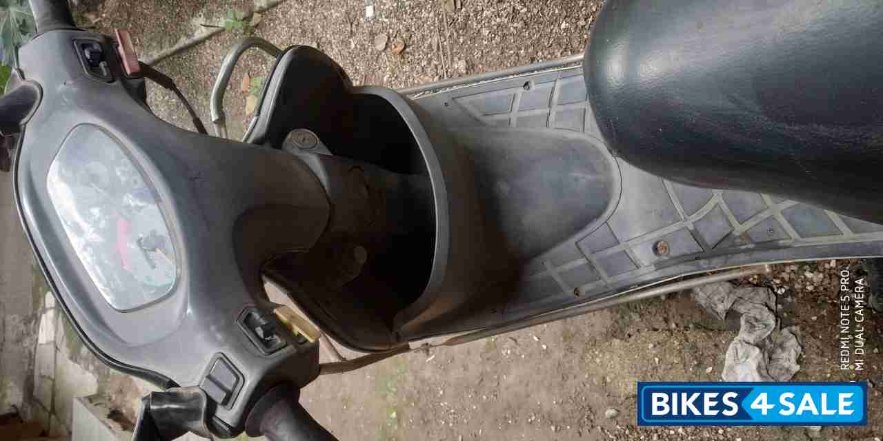 Black TVS Scooty Pep Plus