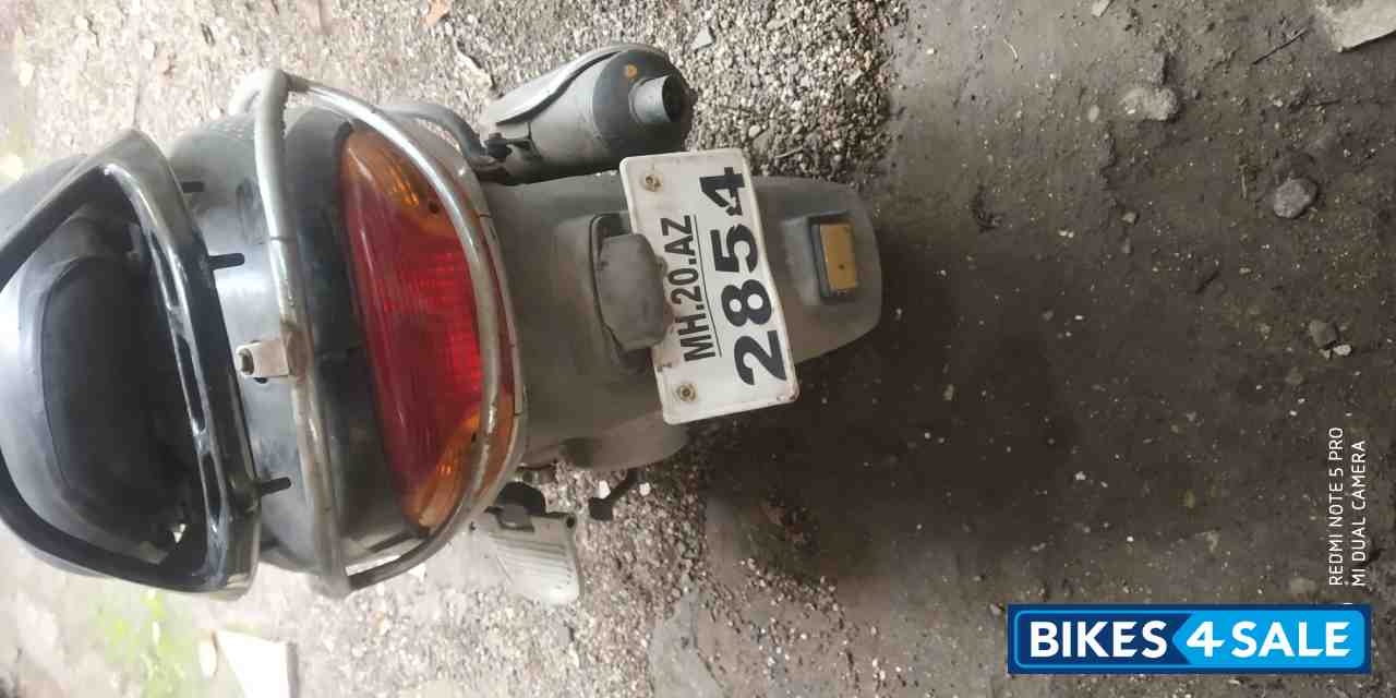 Black TVS Scooty Pep Plus