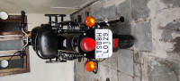Pure Black Royal Enfield Classic 350 Dual Channel BS6