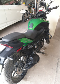 Green Bajaj Dominar 400 ABS BS6