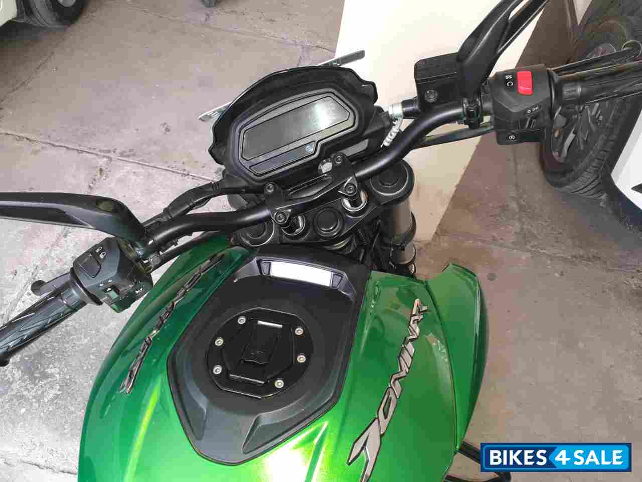Green Bajaj Dominar 400 ABS BS6
