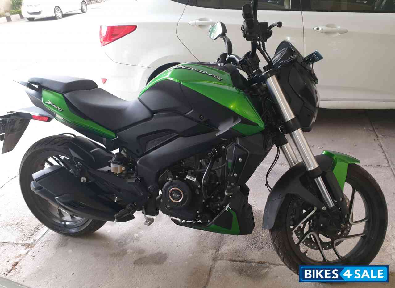 Green Bajaj Dominar 400 ABS BS6