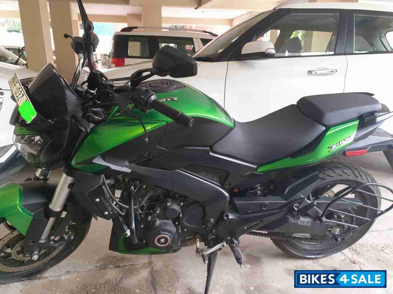 Green Bajaj Dominar 400 ABS BS6
