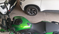Green Bajaj Dominar 400 ABS BS6