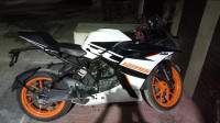 Orange, White,black KTM RC 125
