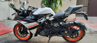 Orange, White,black KTM RC 125