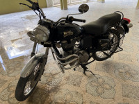 Black Royal Enfield Bullet Electra