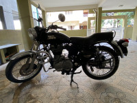 Black Royal Enfield Bullet Electra