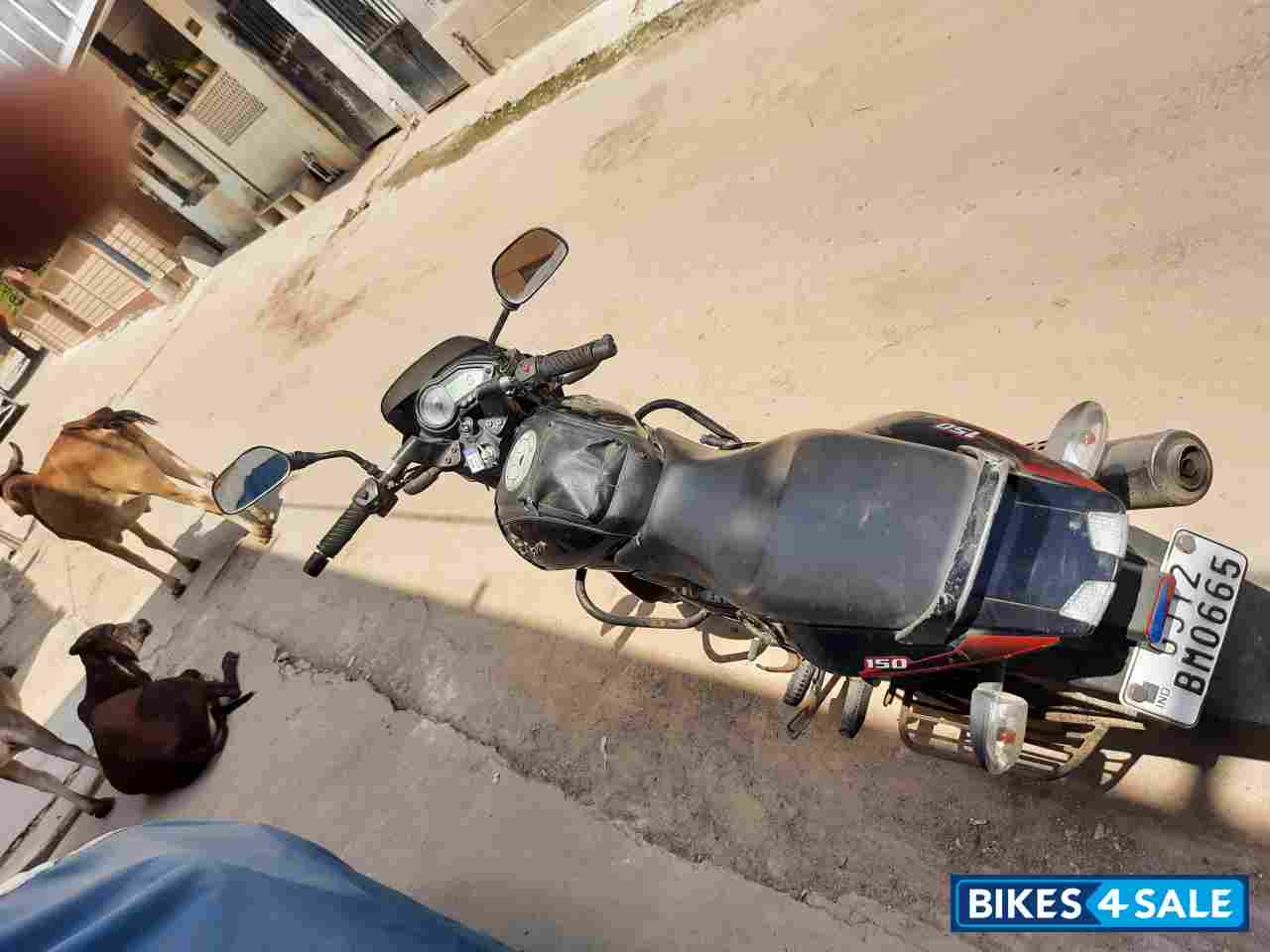 Black Bajaj Pulsar 150