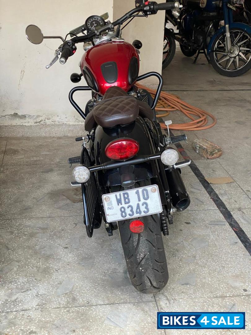 Red/ Black Triumph Speedmaster