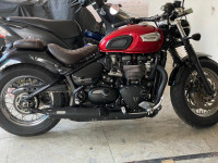 Red/ Black Triumph Speedmaster