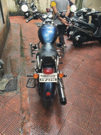 Blue Royal Enfield Thunderbird 500