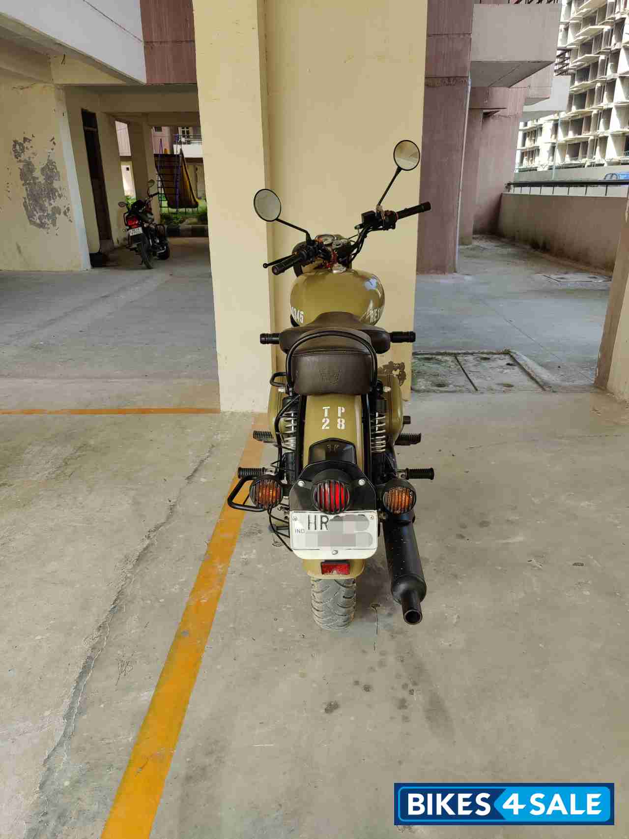 Army Colour Royal Enfield Classic Signals Stormrider Sand