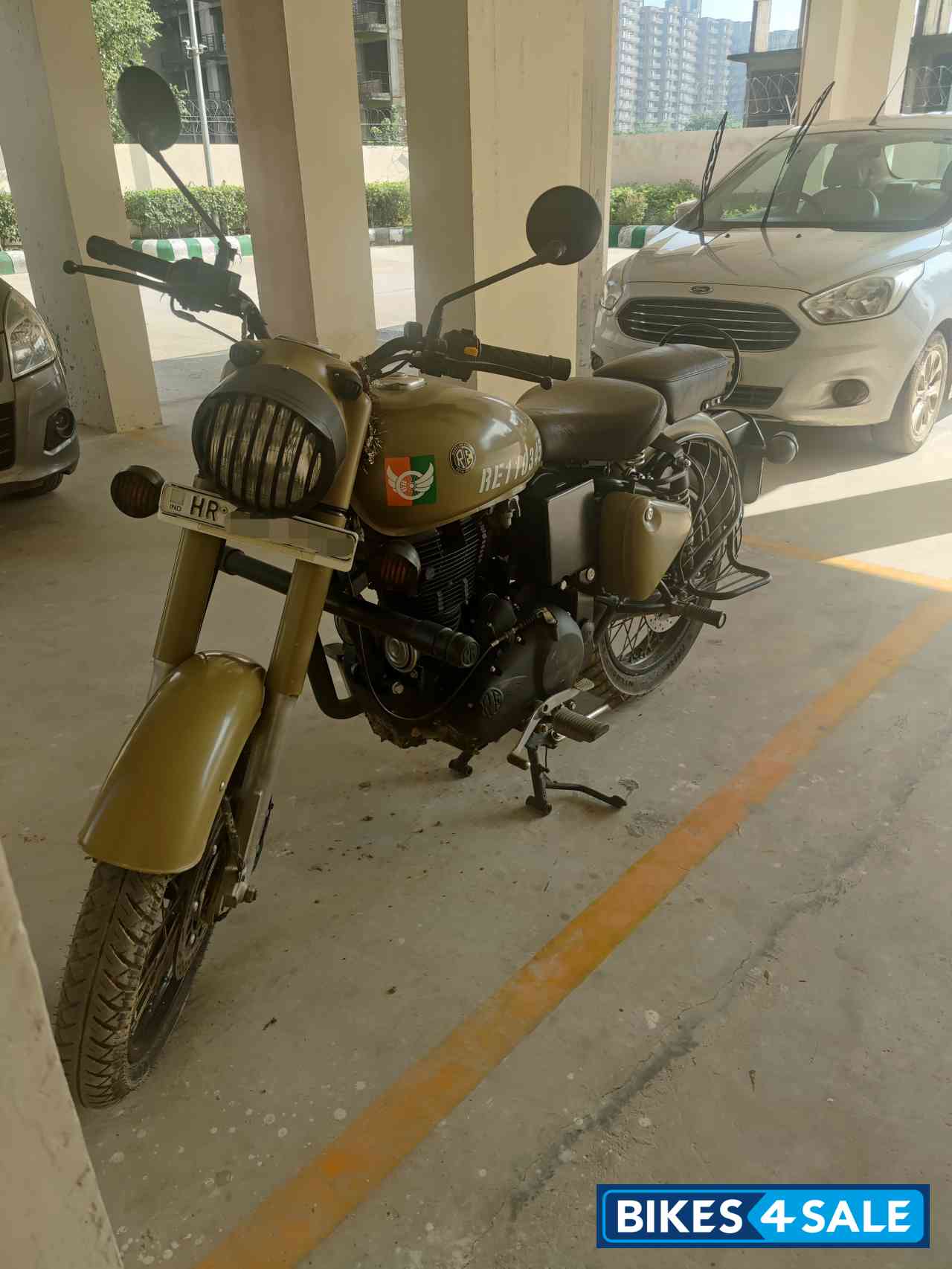 Army Colour Royal Enfield Classic Signals Stormrider Sand