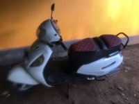 White Suzuki Access 125