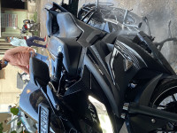 Black Yamaha YZF R15 V3 BS6