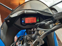 Blue Suzuki Gixxer SF