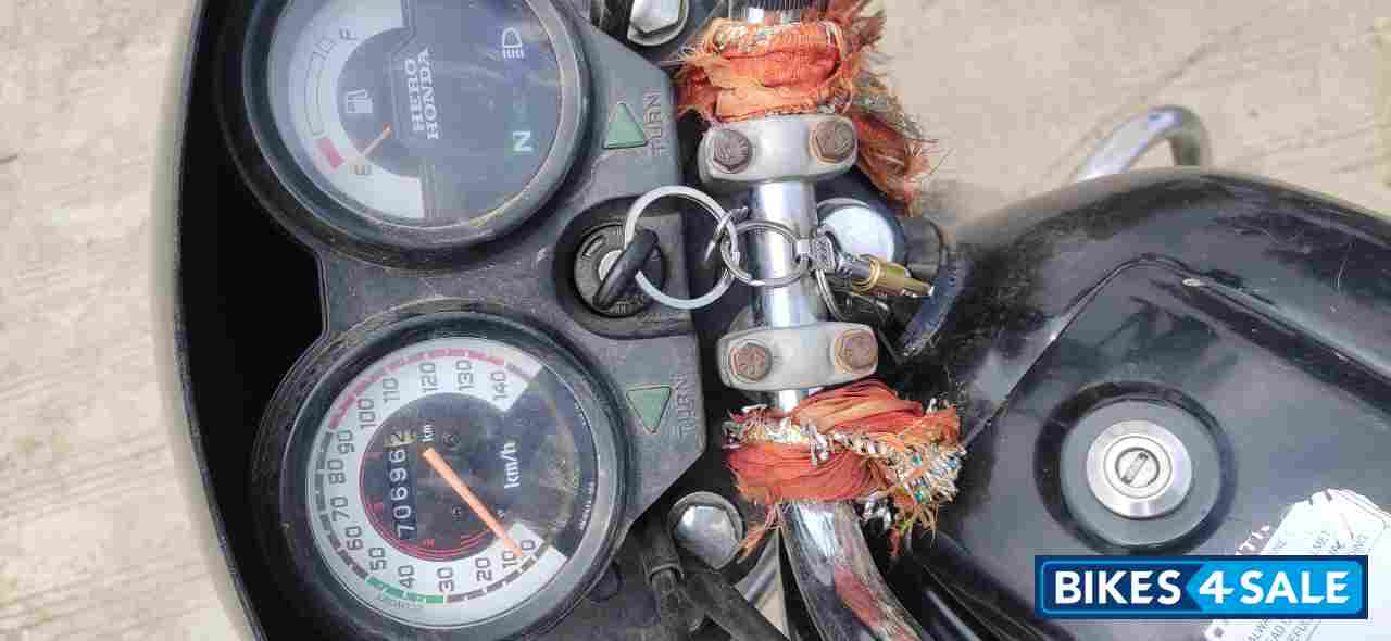 Silver Black Hero Splendor