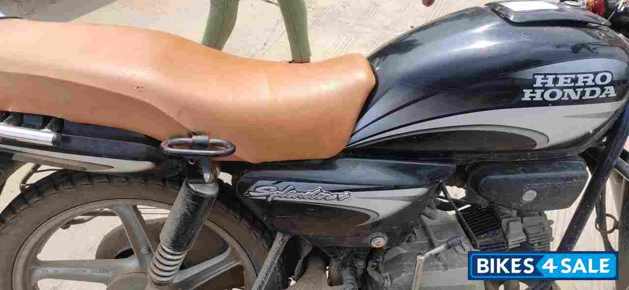 Silver Black Hero Splendor