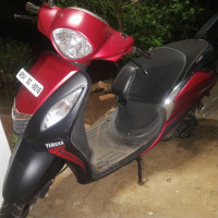 Red Yamaha Fascino